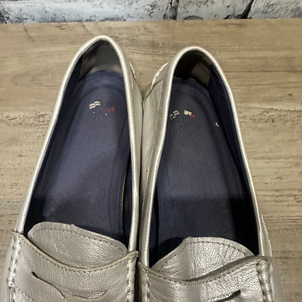EUC Cole Hann Grand OS Penny Loafers Leather Flats Slip On Women's Size 9.5 B - Picture 7 of 15